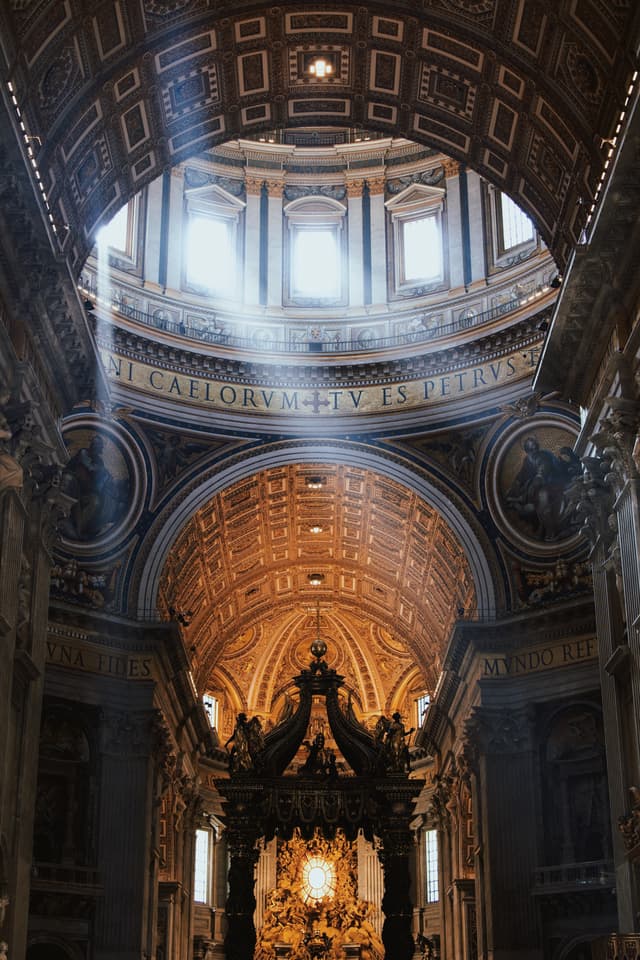 Light in St. Peter's Basilica 3