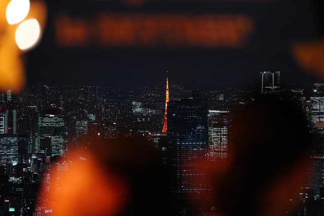 Tokyo Tower in a Distance