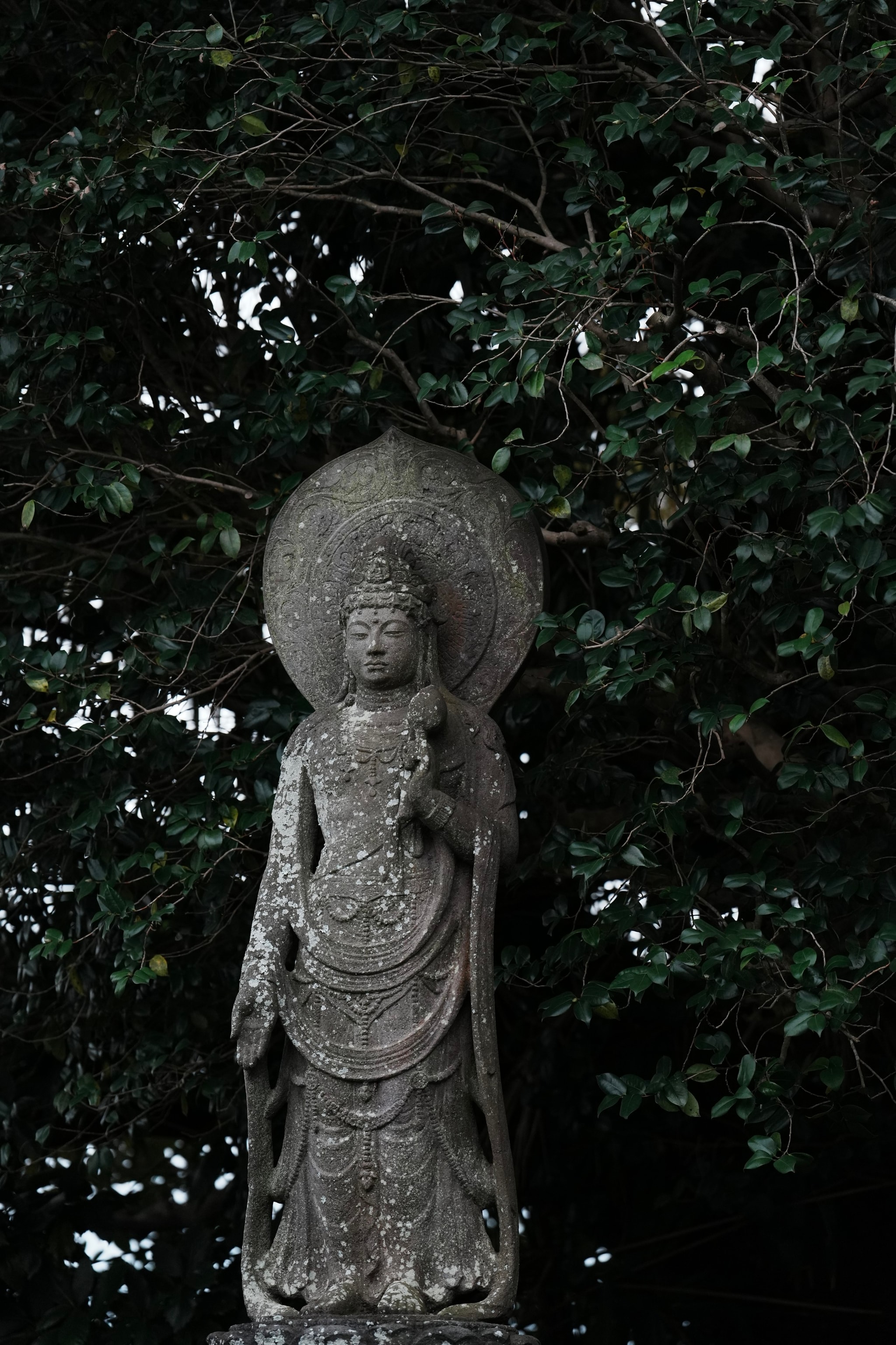 Statue in Hase-dera