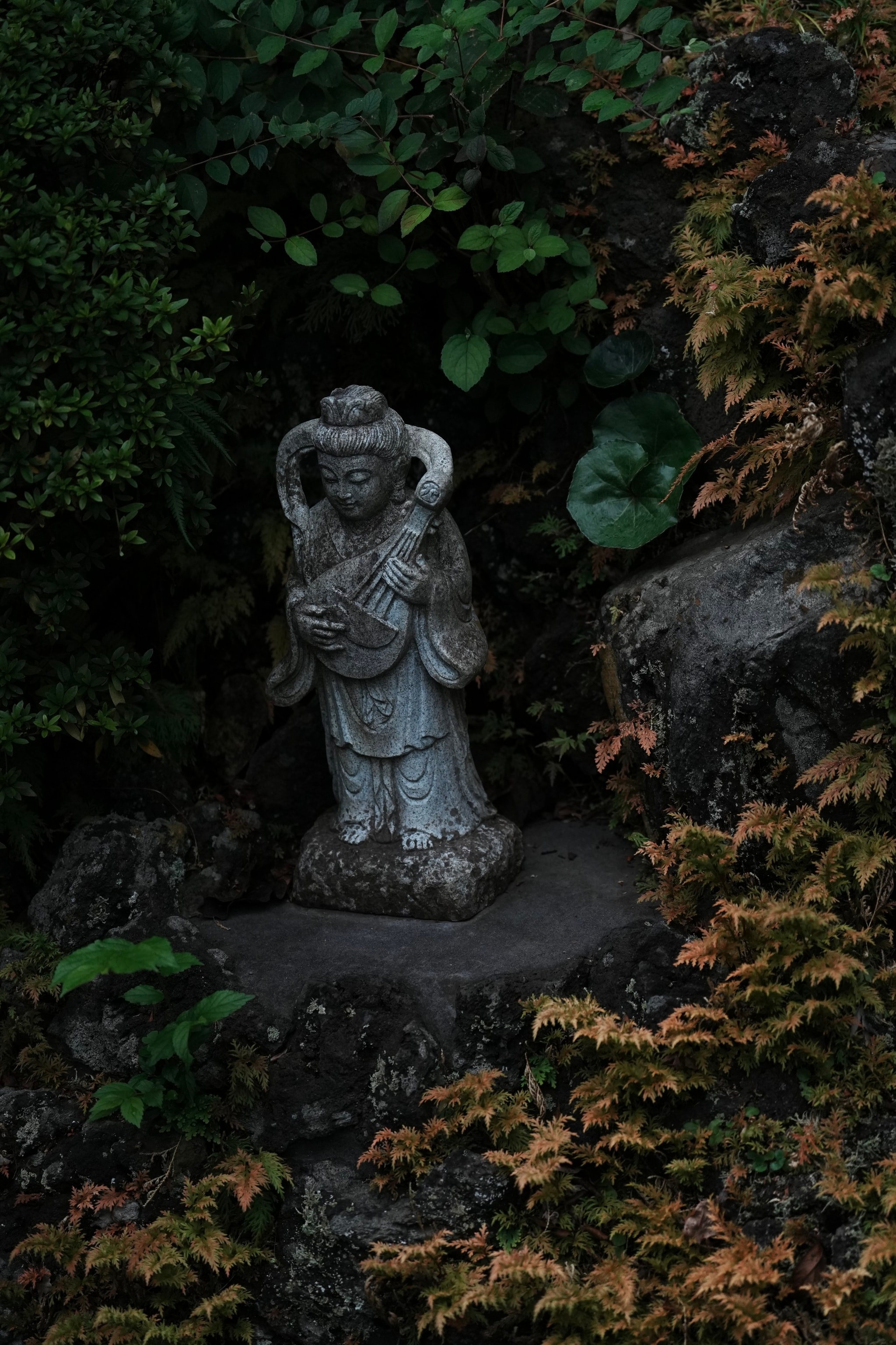 Statue in Hase-dera