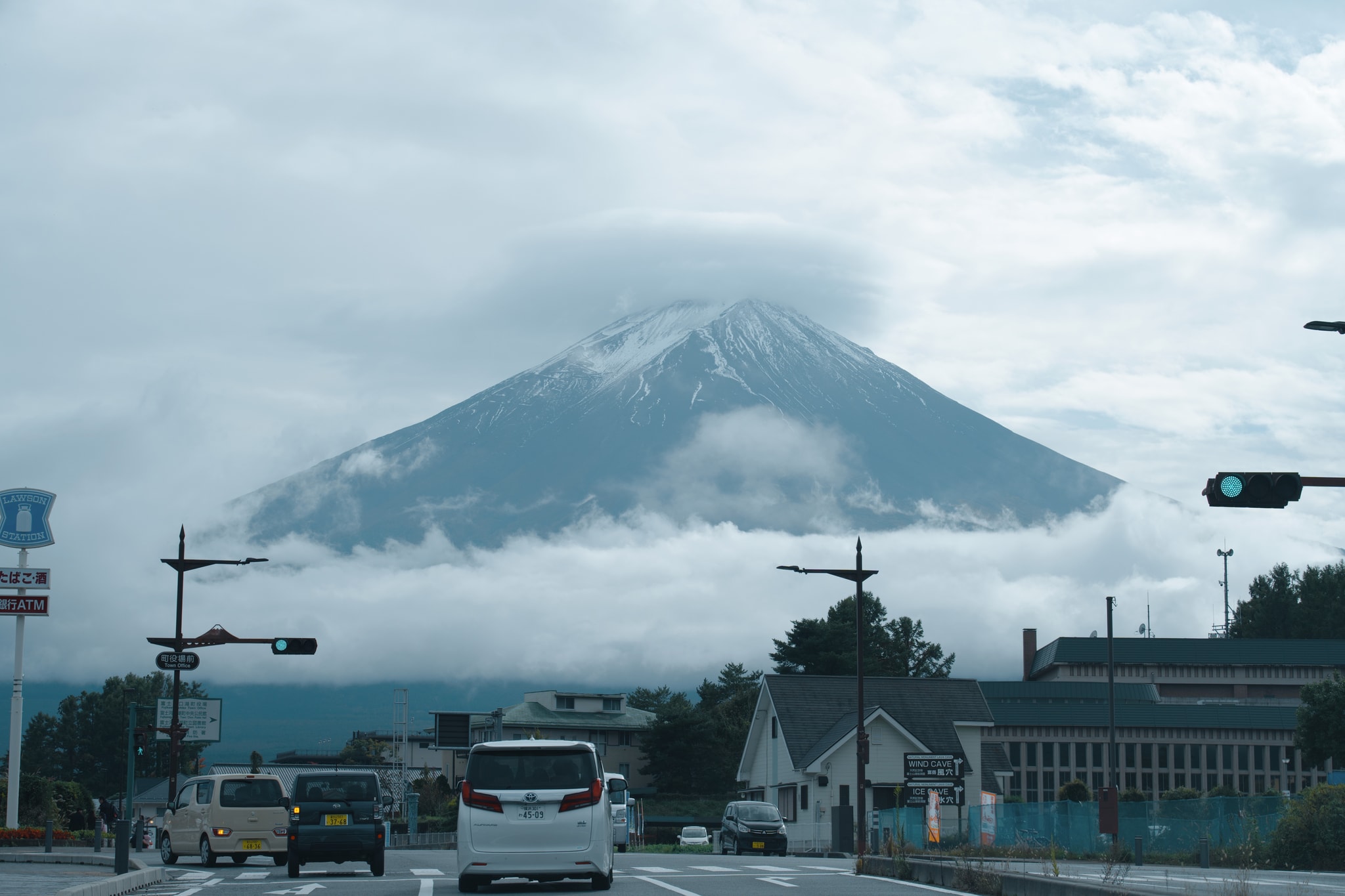 Mt. Fuji after a Rainy Day